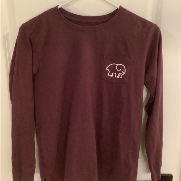 Ivory Ella - Crewneck Long Sleeve Graphic Tee - Magenta - Ladies Size X-Small - Picture 3 of 9